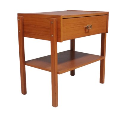 Mid-Century Danish Side Table with Drawer-TCS-1823636