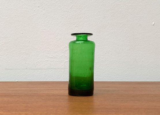 Mid-Century Danish Small Bottle Glass Vase, 1960s-UAH-1342040