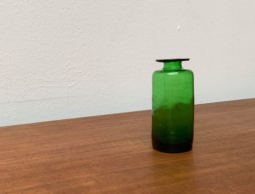 Mid-Century Danish Small Bottle Glass Vase, 1960s-UAH-1342040