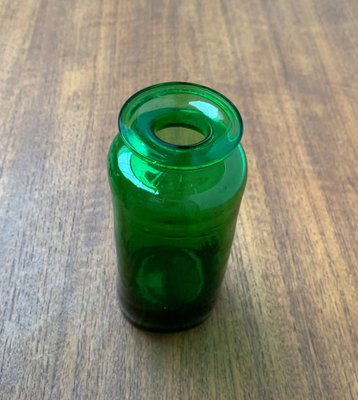 Mid-Century Danish Small Bottle Glass Vase, 1960s-UAH-1342040