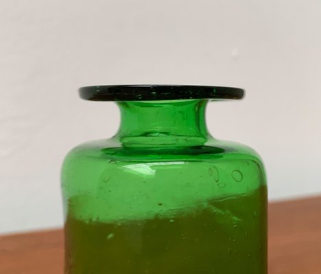 Mid-Century Danish Small Bottle Glass Vase, 1960s-UAH-1342040