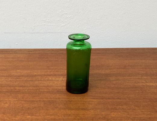 Mid-Century Danish Small Bottle Glass Vase, 1960s-UAH-1342040