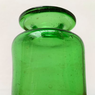 Mid-Century Danish Small Bottle Glass Vase, 1960s-UAH-1342040