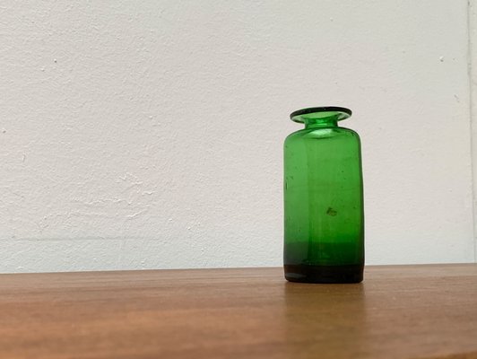 Mid-Century Danish Small Bottle Glass Vase, 1960s-UAH-1342040