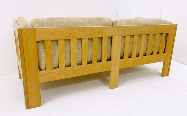 Mid-Century Danish Sofa in Oak by Tage Poulsen, 1960s-FGA-1331151