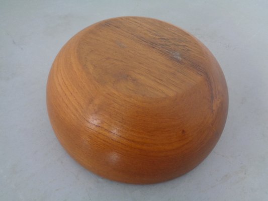 Mid-Century Danish Solid Teak Bowls, 1960s, Set of 2-RDW-845317