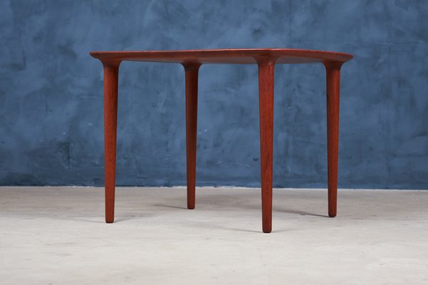 Mid-Century Danish Solid Teak Side Table, 1960s-ZGQ-954489