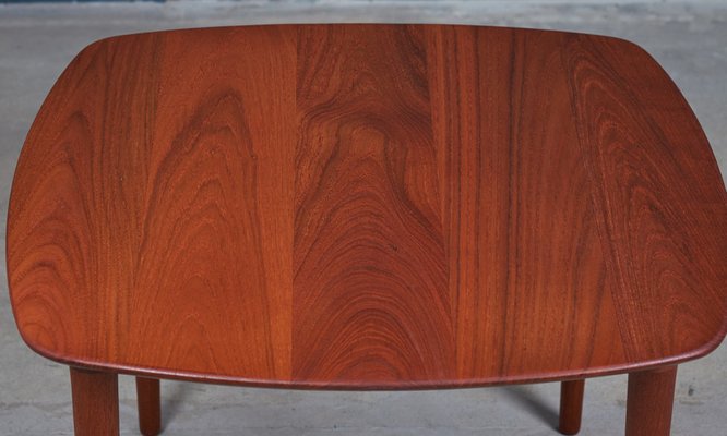 Mid-Century Danish Solid Teak Side Table, 1960s-ZGQ-954489