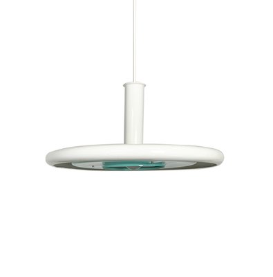 Mid-Century Danish Space Age Optima Pendant Lamp in UFO Style by Hans Due for Fog & Mørup, 1970s-ZM-1326025