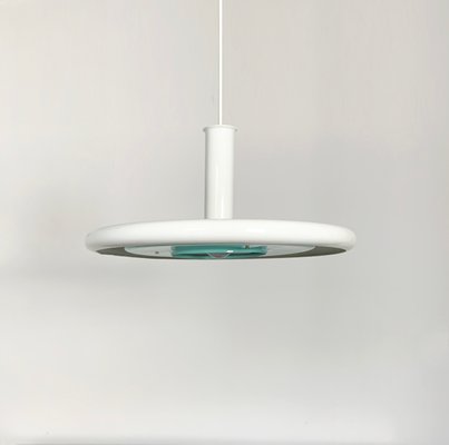 Mid-Century Danish Space Age Optima Pendant Lamp in UFO Style by Hans Due for Fog & Mørup, 1970s-ZM-1326025