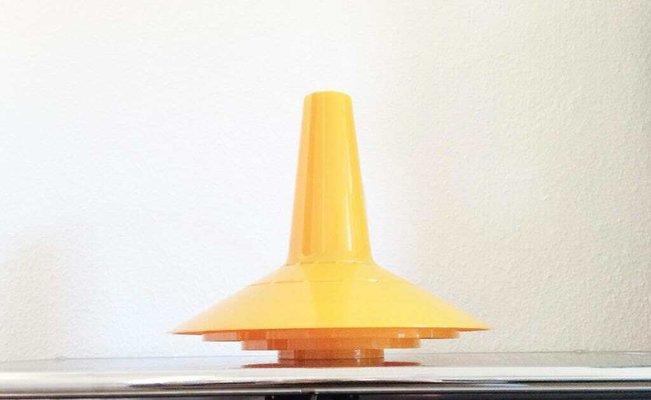 Mid-Century Danish Space Age Plastic Pendant by Bent Karlby for Ask Belysning, 1960s-UAH-2027929