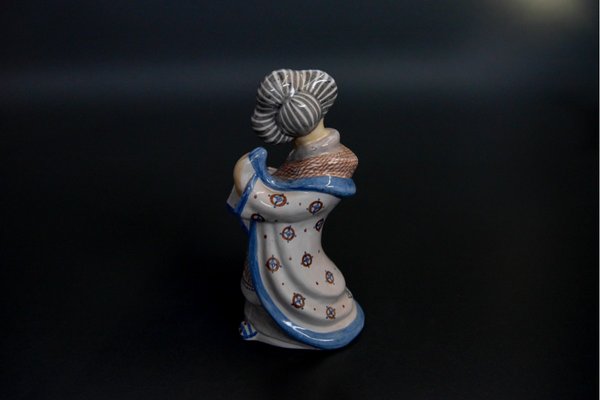 Mid-Century Danish Stoneware Geisha Figurine from L. Hjorth-BXB-717251