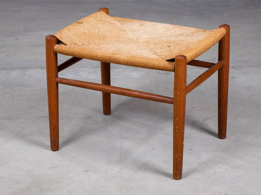 Mid-Century Danish Stool by Jørgen Bækmark for FDB, 1960s