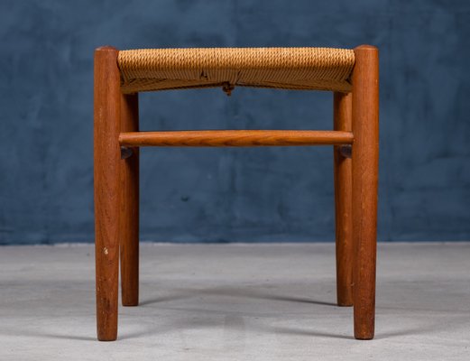 Mid-Century Danish Stool by Jørgen Bækmark for FDB, 1960s-ZGQ-739805