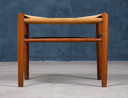 Mid-Century Danish Stool by Jørgen Bækmark for FDB, 1960s-ZGQ-739805