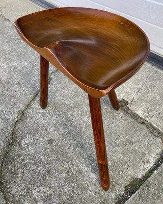 Mid-Century Danish Stool in Teak by Arne Hovmand-Olsen, 1960s-GON-1421531