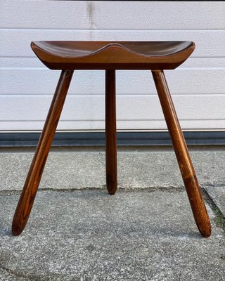 Mid-Century Danish Stool in Teak by Arne Hovmand-Olsen, 1960s-GON-1421531