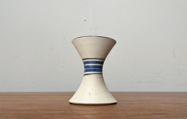 Mid-Century Danish Studio Pottery Candleholder by Bente Jessen, 1960s-UAH-1737257