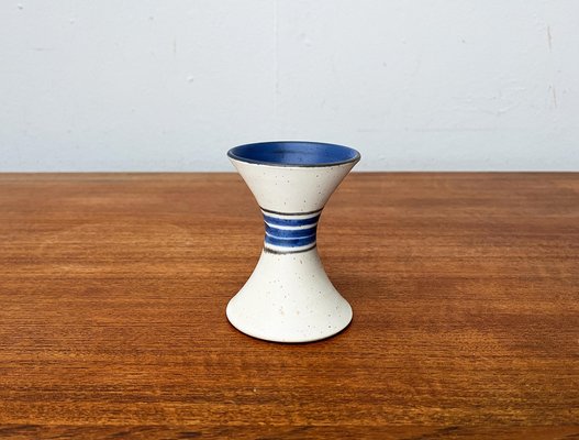 Mid-Century Danish Studio Pottery Candleholder by Bente Jessen, 1960s-UAH-1737257