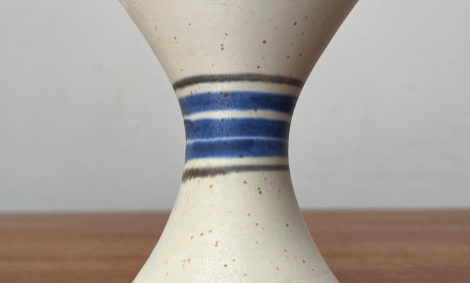 Mid-Century Danish Studio Pottery Candleholder by Bente Jessen, 1960s-UAH-1737257