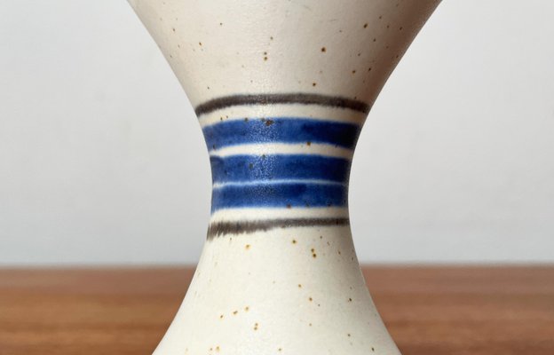 Mid-Century Danish Studio Pottery Candleholder by Bente Jessen, 1960s-UAH-1737257