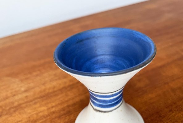 Mid-Century Danish Studio Pottery Candleholder by Bente Jessen, 1960s-UAH-1737257