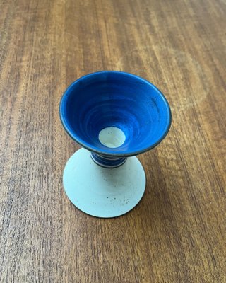 Mid-Century Danish Studio Pottery Candleholder by Bente Jessen, 1960s-UAH-1737257