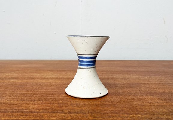 Mid-Century Danish Studio Pottery Candleholder by Bente Jessen, 1960s-UAH-1737257