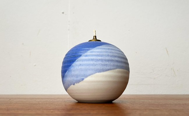 Mid-Century Danish Studio Pottery Oil Lamp by Karsten Nielsen for KN Keramik, 1960s-UAH-1799391