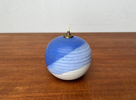 Mid-Century Danish Studio Pottery Oil Lamp by Karsten Nielsen for KN Keramik, 1960s-UAH-1799391