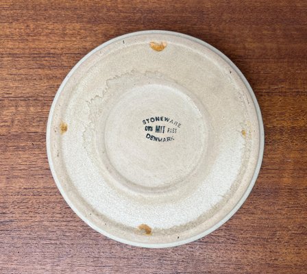 Mid-Century Danish Studio Pottery Stoneware Bowl from Okela, 1960s-UAH-1703929