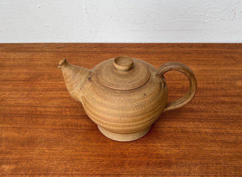 Mid-Century Danish Studio Pottery Teapot, 1976