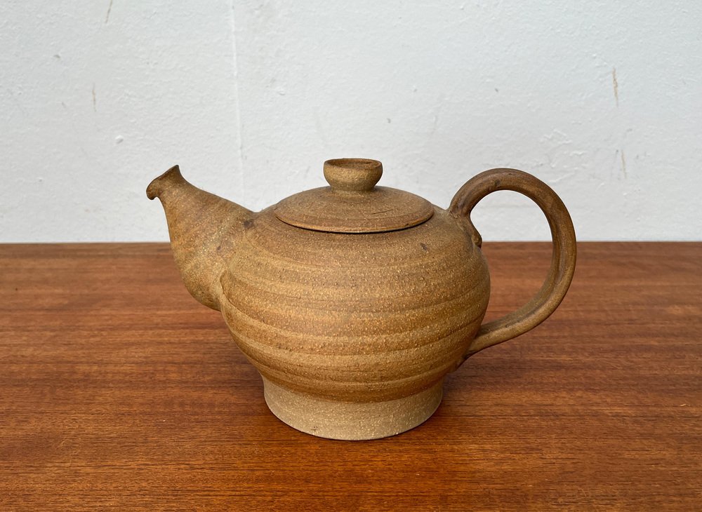 Mid-Century Danish Studio Pottery Teapot, 1976