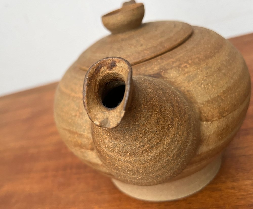 Mid-Century Danish Studio Pottery Teapot, 1976