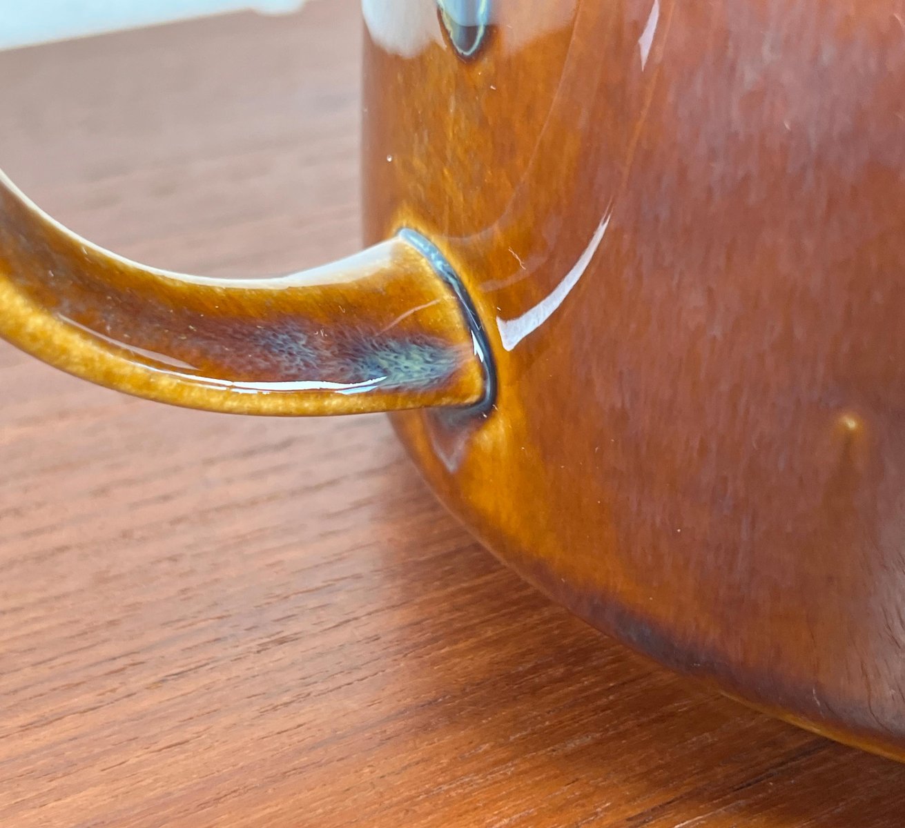 Mid-Century Danish Studio Pottery Teapot from Søholm, 1960s