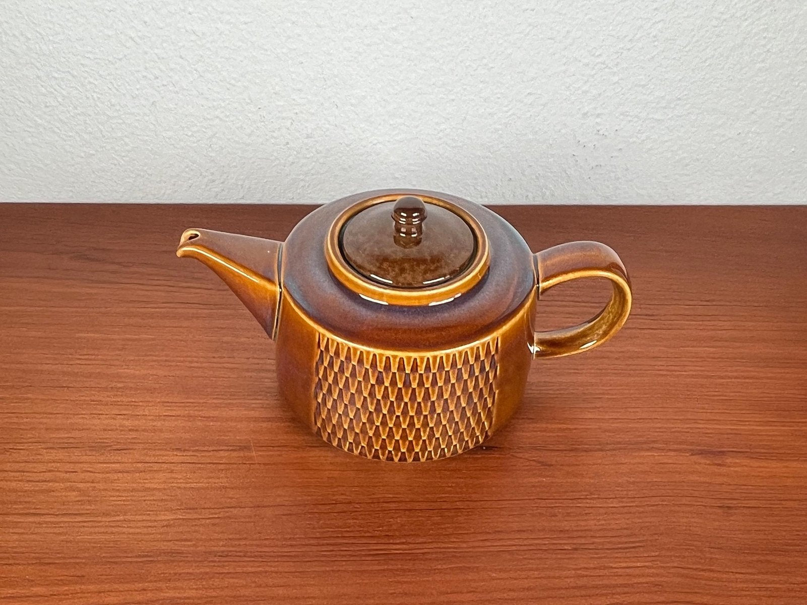 Mid-Century Danish Studio Pottery Teapot from Søholm, 1960s