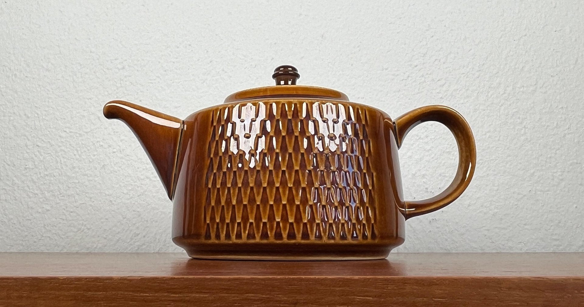 Mid-Century Danish Studio Pottery Teapot from Søholm, 1960s