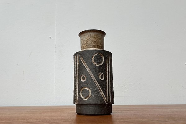 Mid-Century Danish Studio Pottery Vase from Lovemose Denmark, 1960s-UAH-1721010