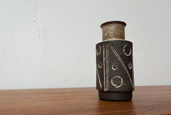 Mid-Century Danish Studio Pottery Vase from Lovemose Denmark, 1960s-UAH-1721010