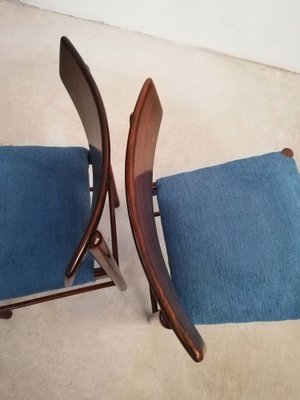 Mid-Century Danish Style Dining Chairs in Mahogany & Rosewood,1960, Set of 4-UIW-1295050