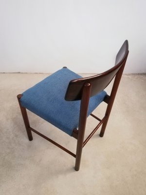 Mid-Century Danish Style Dining Chairs in Mahogany & Rosewood,1960, Set of 4-UIW-1295050