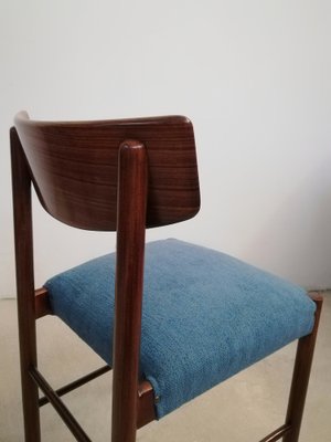 Mid-Century Danish Style Dining Chairs in Mahogany & Rosewood,1960, Set of 4-UIW-1295050