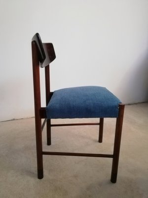 Mid-Century Danish Style Dining Chairs in Mahogany & Rosewood,1960, Set of 4-UIW-1295050