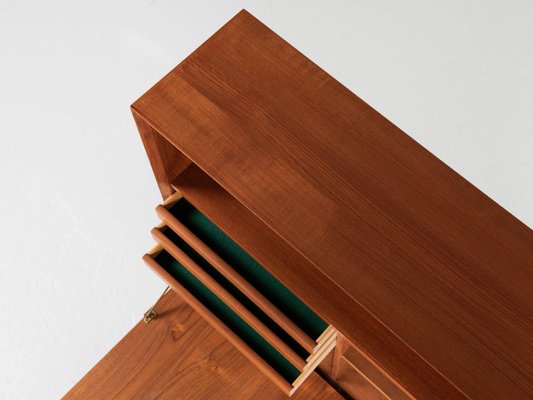 Mid-Century Danish Teak 2 Part Cabinet by Svend Aage Rasmussen for Alderly Furniture Factory-MF-1229387