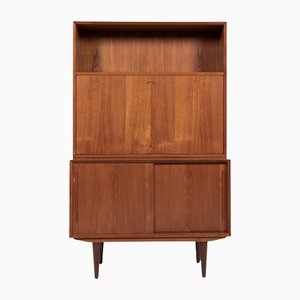 Mid-Century Danish Teak 2 Part Cabinet by Svend Aage Rasmussen for Alderly Furniture Factory-MF-1229387