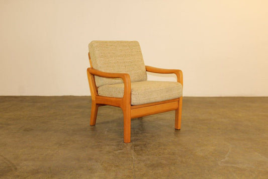 Mid-Century Danish Teak Armchair attributed to Juul Kristensen for Glostrup, 1960s