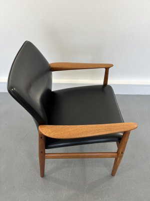 Mid-Century Danish Teak Armchair by Grete Jalk for Glostrup, 1960s-JWH-1732137