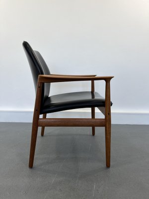 Mid-Century Danish Teak Armchair by Grete Jalk for Glostrup, 1960s-JWH-1732137