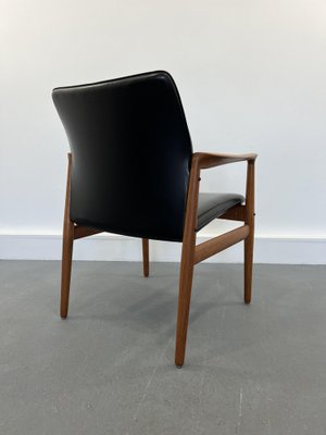 Mid-Century Danish Teak Armchair by Grete Jalk for Glostrup, 1960s-JWH-1732137