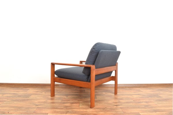 Mid-Century Danish Teak Armchairs, 1970s, Set of 2-LOT-1706344